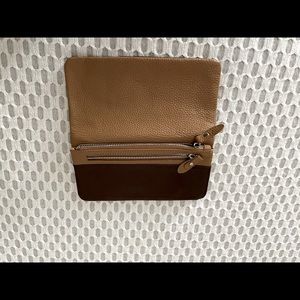 Handcrafted leather wallet.